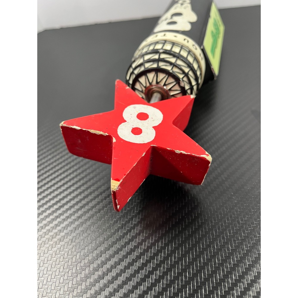 8th Wonder Brewery Houston Texas IPA Beer Tap Handle Red Star - Picture 4 of 6